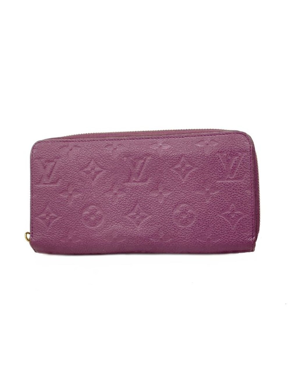 Louis Vuitton Wallet Monogram Empreinte Zippy Amethyst